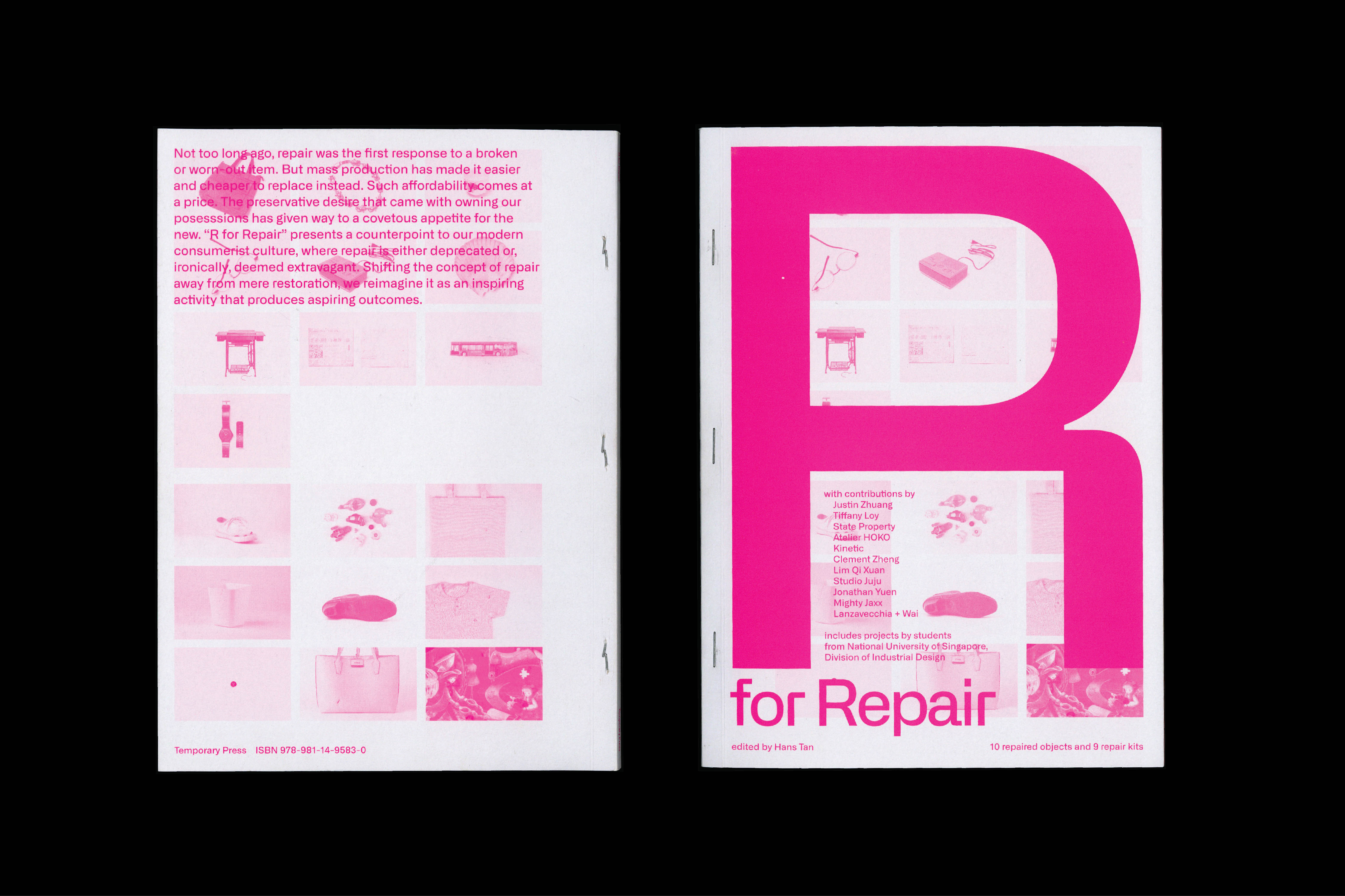 928 R for Repair (project publication), for Hans Tan
